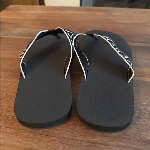 Givenchy Men’s Black Flip Flops Sandals Size 10 US 43 EU