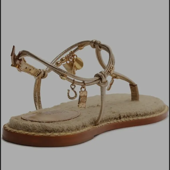 Gold Women's Sandals