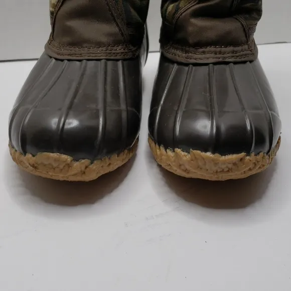 Golden Retriever Thinsulate Camo Duck Boots Sz. 6