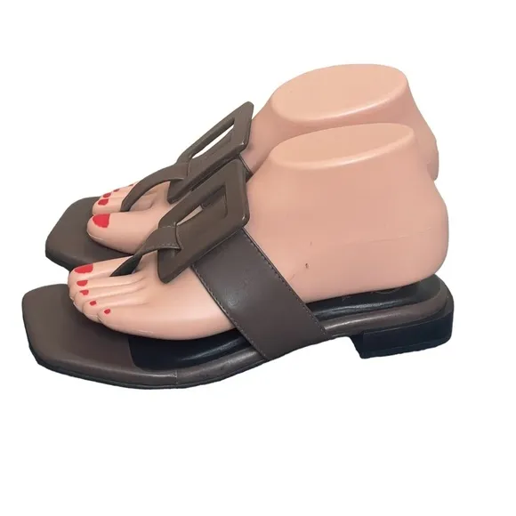 Golo Bocthong Flip flop in luggage brown sandals size 6.5