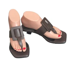 Golo Bocthong Flip flop in luggage brown sandals size 6.5