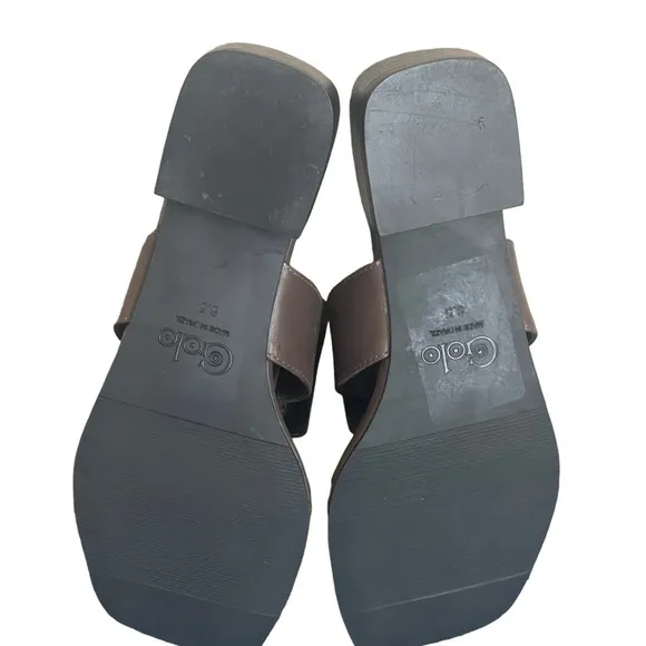 Golo Bocthong Flip flop in luggage brown sandals size 6.5