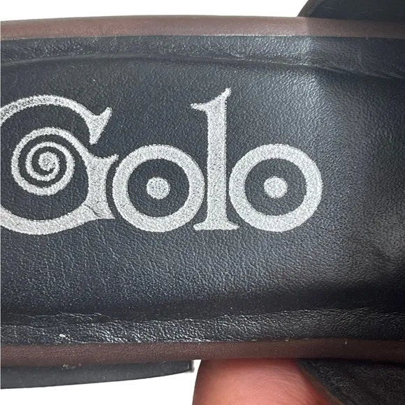 Golo Bocthong Flip flop in luggage brown sandals size 6.5