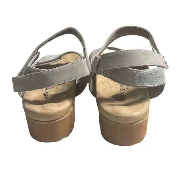 Gray Walking Cradles Chet Fully Adjustable Comfort Walk Sandals Size 10 N 125804