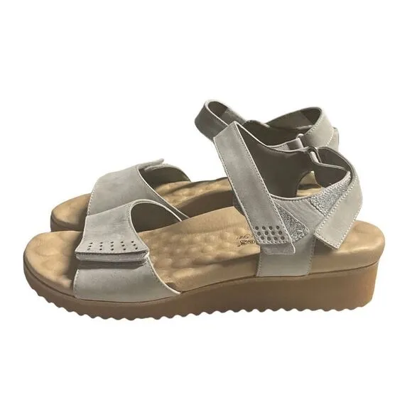 Gray Walking Cradles Chet Fully Adjustable Comfort Walk Sandals Size 10 N 125804