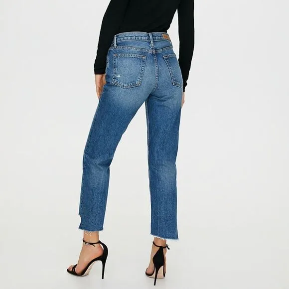 GRLFRND | Helena Straight Leg Jean