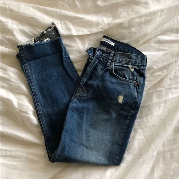 GRLFRND | Helena Straight Leg Jean