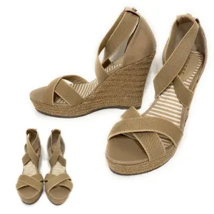 GUESS Penelope Espadrille Platform Wedge‎ Sandals