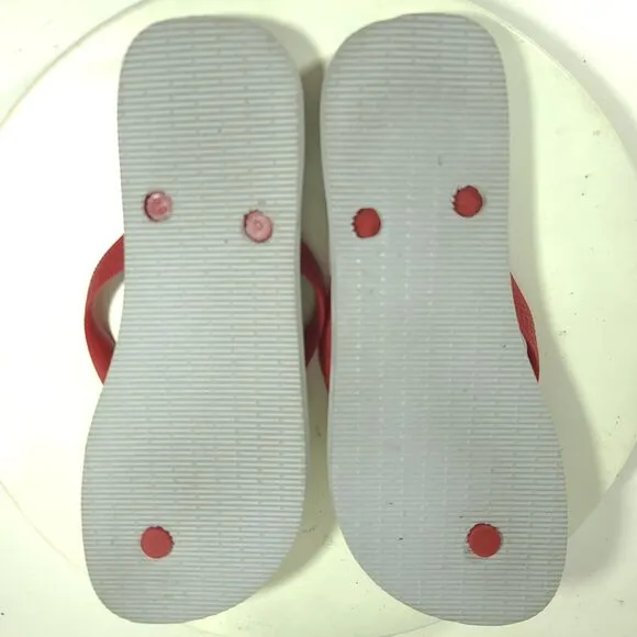 Havaianas Top Naruto Stee Grey Flip Flops Sandals US Sz 9 - 10 EU Sz 43 - 44 EUC