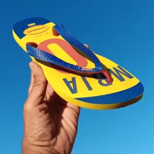 HAVAIANAS UNISEX TEAM III COLUMBIA SANDALS( Unisex)