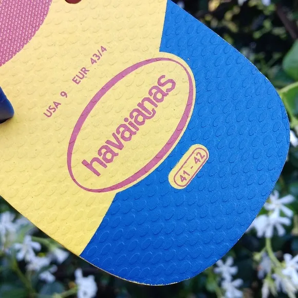 HAVAIANAS UNISEX TEAM III COLUMBIA SANDALS( Unisex)