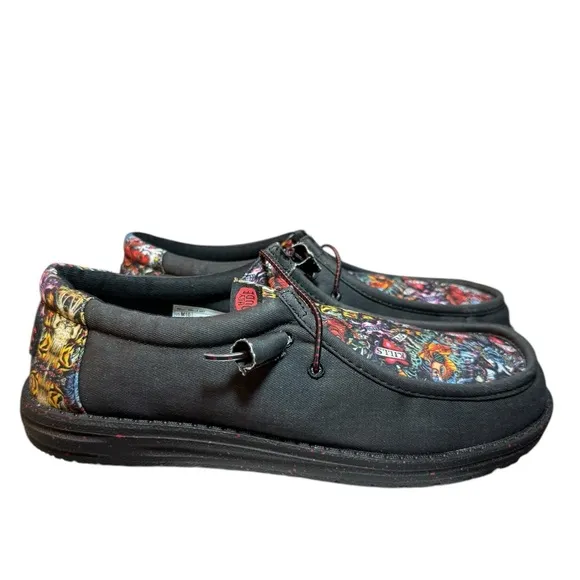 Hey Dude Wally Walls Art Shoes 10 M