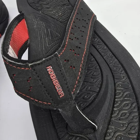 HOBIBEAR Shoe Men's 14 Thong Sandals Arch Support Indoor Outdoor Beach Flip Flop