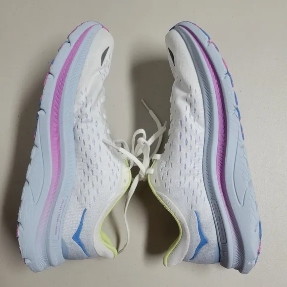 Hoka Kawana White Ice Water Size 9B.