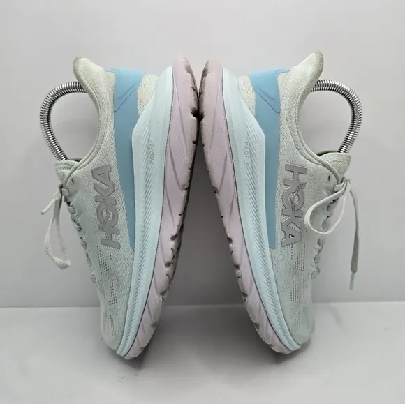 Hoka | Mach pastel blue purple sporty lightweight running sneakers | WMS 7.5