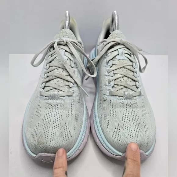 Hoka | Mach pastel blue purple sporty lightweight running sneakers | WMS 7.5