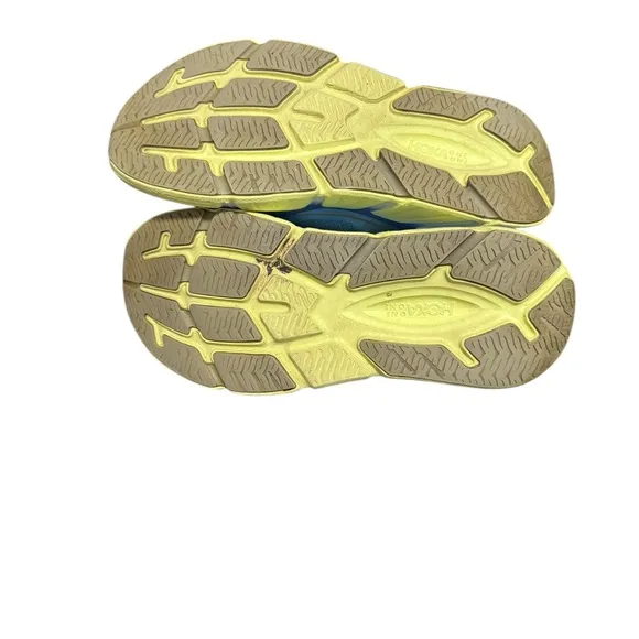 Hoka One One Infinite Blue Yellow Women’s Size 9.5 Athletic Shoes Sneakers Run