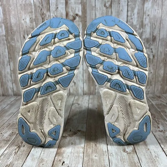 Hoka Women's Clifton 9 Sunlit Ocean / Lilac Mist Lace Up Sneakers‎ Size 9