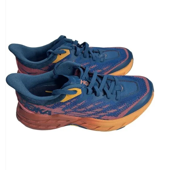 Hoka Women's Running Shoe One Speedgoat 5 Sz 6B Trail Athletic 1123158 BCCML NEW