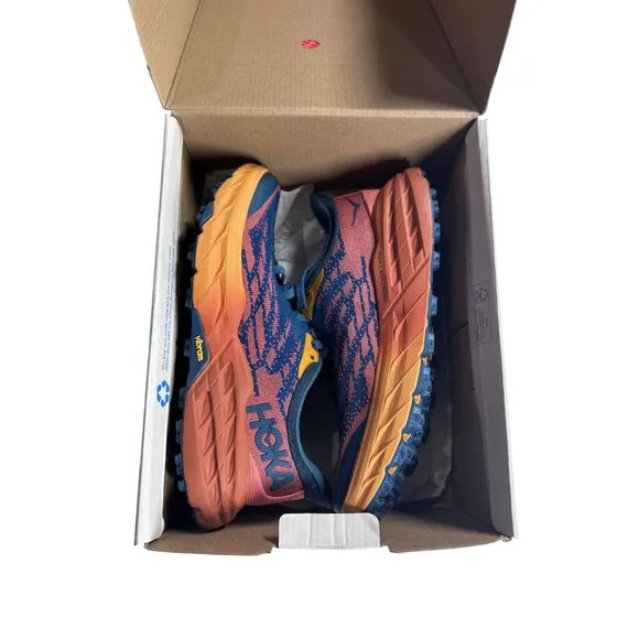 Hoka Women's Running Shoe One Speedgoat 5 Sz 6B Trail Athletic 1123158 BCCML NEW