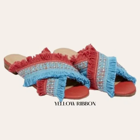 🎉HOST PICK🎉 🆕 Johnny Was X Kaanas Ibiza Sandals