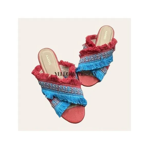🎉HOST PICK🎉 🆕 Johnny Was X Kaanas Ibiza Sandals