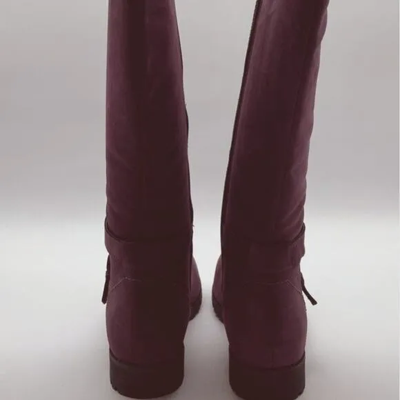 Hotter Purple Women’s Belle Tall Boots -‎ Size 9.5
