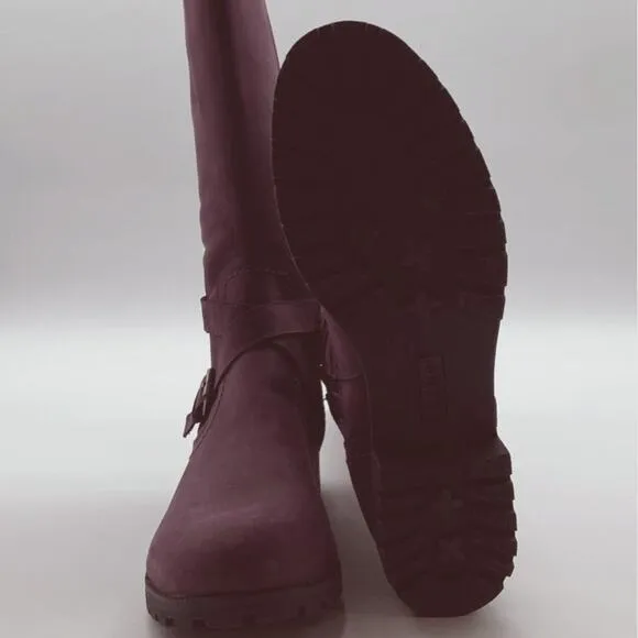 Hotter Purple Women’s Belle Tall Boots -‎ Size 9.5