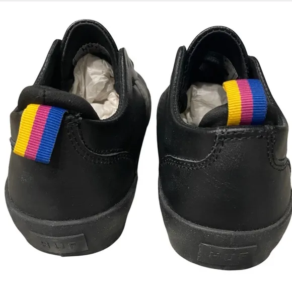 HUF Sakate Boy's Shoes Clive Rizzo Black Sneakers