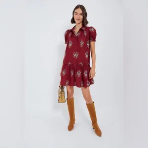 HUNTER BELLMulberry Fleur Drifter Mini Dress
