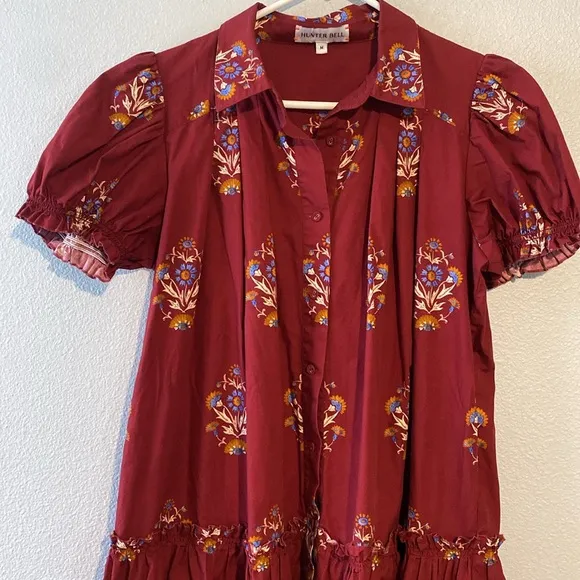 HUNTER BELLMulberry Fleur Drifter Mini Dress