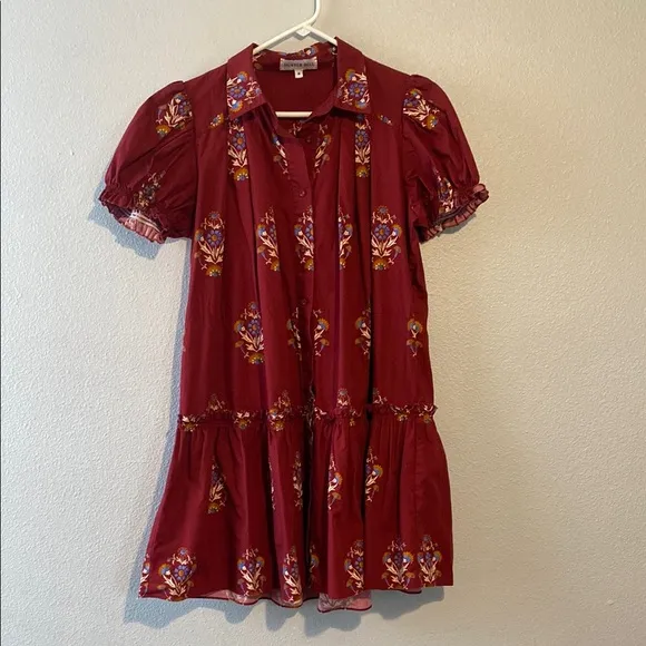 HUNTER BELLMulberry Fleur Drifter Mini Dress