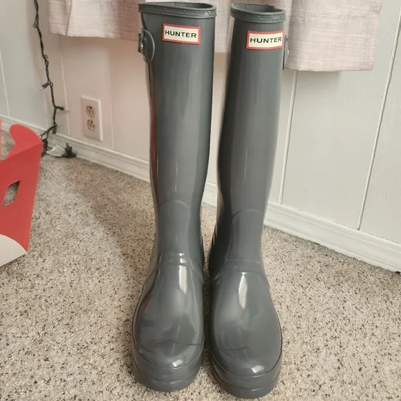 Hunter graphite tall original gloss