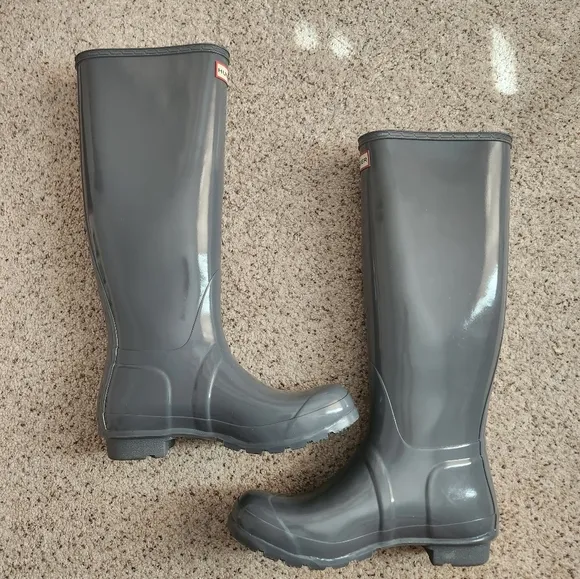Hunter graphite tall original gloss