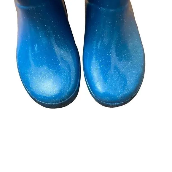 Hunter Original First Classic Starcloud Short Rain Boots Blue Size US 10 Kids