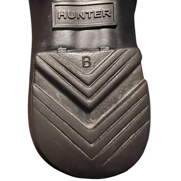 HUNTER Original Gloss Tall black rain boots EU 39