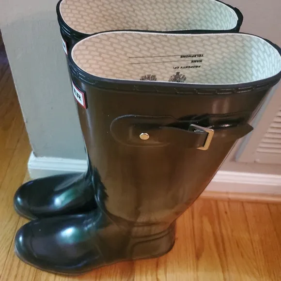 Hunter Original Gloss Tall Boots