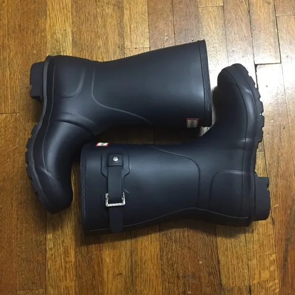 Hunter Original Short Rain Boot - Navy