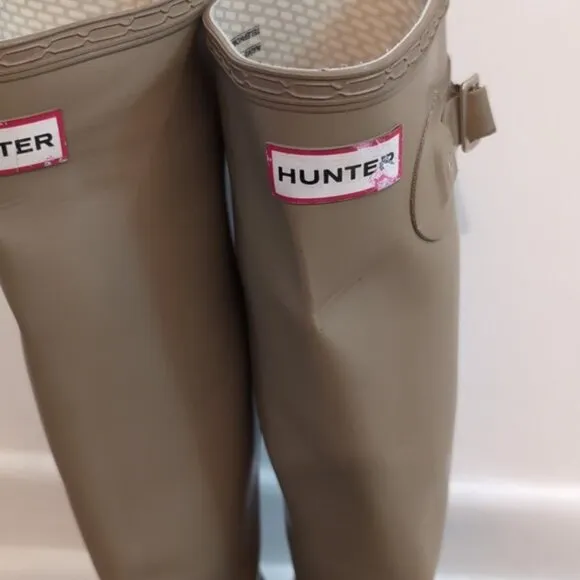 Hunter original tall rain boots size 5