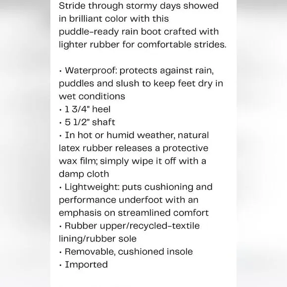Hunter Play Logo Waterproof Short Boots