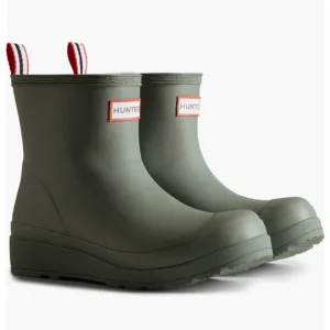 Hunter® Play Short Sherpa Insulated Wellington Rain Boots Urban Grey Womens US 9