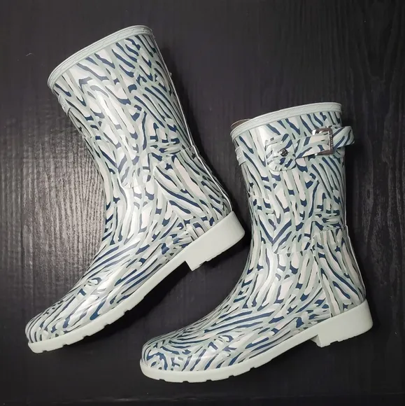 Hunter Printed Rubber Rain Boots