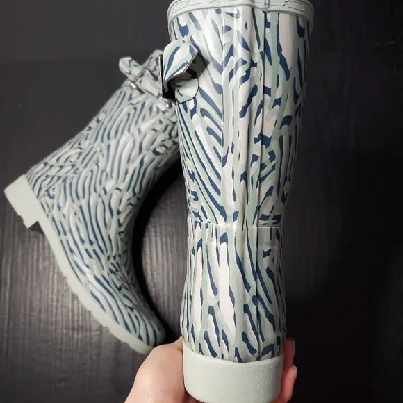 Hunter Printed Rubber Rain Boots