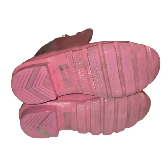 Hunter Tall Pink Rainboots, Size 4M/5F