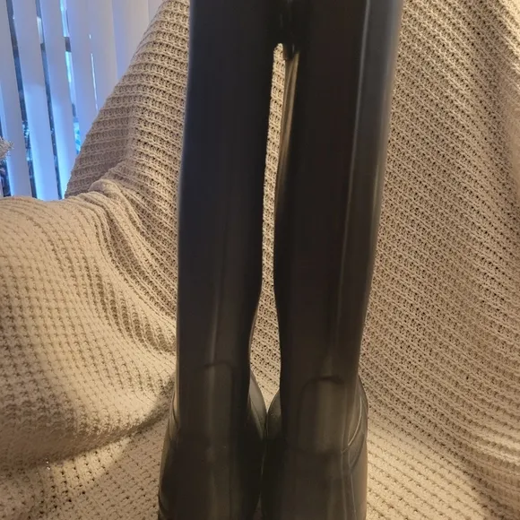 HUNTER TALL RAIN MUD Winter BOOTS.