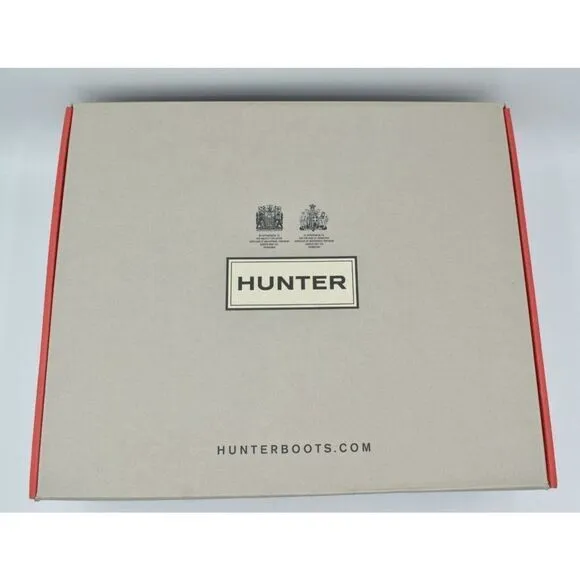 Hunter Womens Size 10 Glitter Silver Grey Insulated Winter Commando Boots Shoes