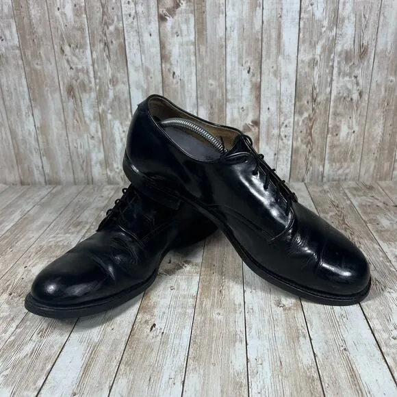 International Shoe company vintage leather‎ Oxford Mens 11