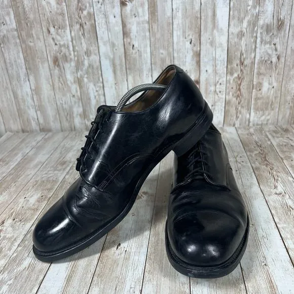 International Shoe company vintage leather‎ Oxford Mens 11