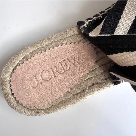 J. Crew Made-in-Spain Slingback Espadrille Sandals Size 11 NWOT