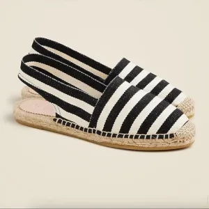 J. Crew Made-in-Spain Slingback Espadrille Sandals Size 11 NWOT